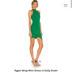 Superdown Tegan Wrap Mini dress